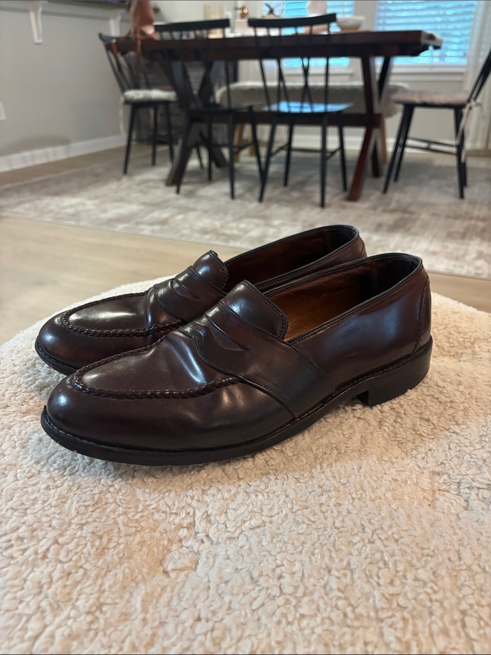 Allen Edmonds Randolph Penny Loafers 10.5 D